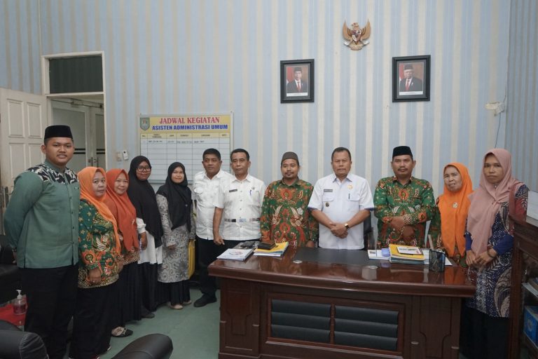 Drs Muhili Terima Audiensi FKDT Kabupaten Asahan