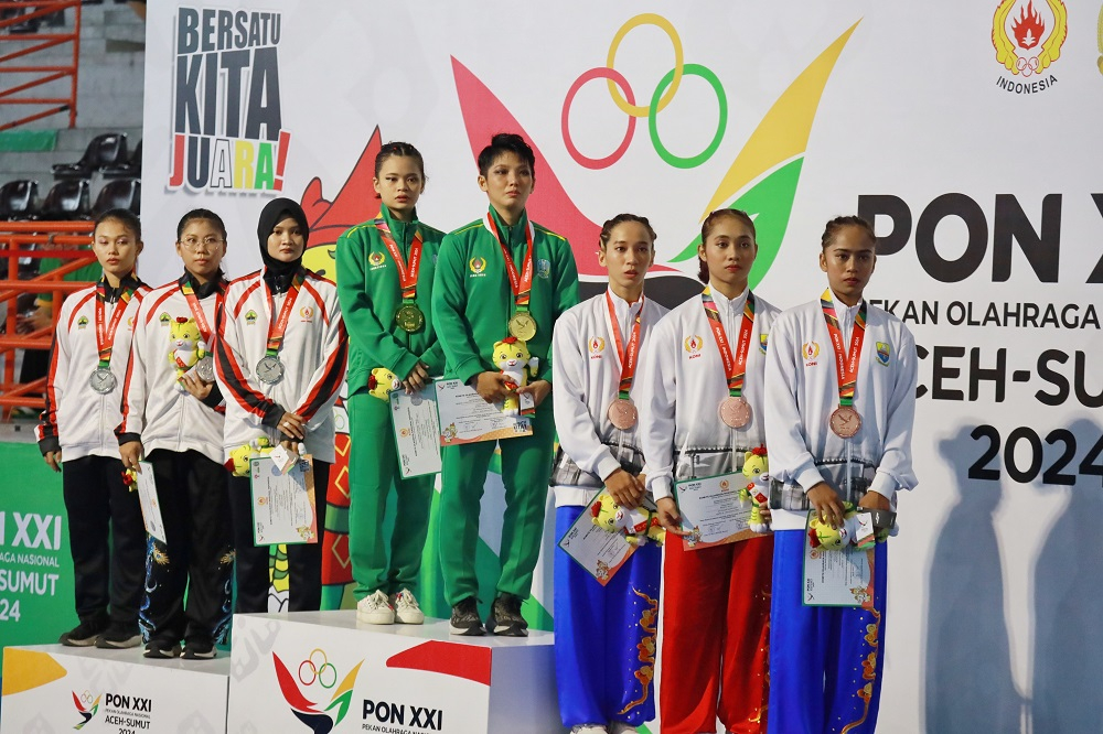 Jatim Borong Medali Wushu Taolu Duilian