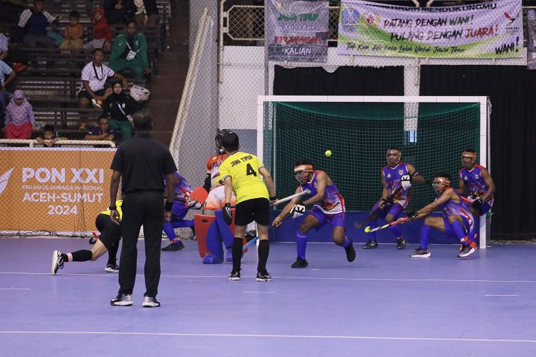 Jatim “Kawinkan” Perunggu Hockey Indoor