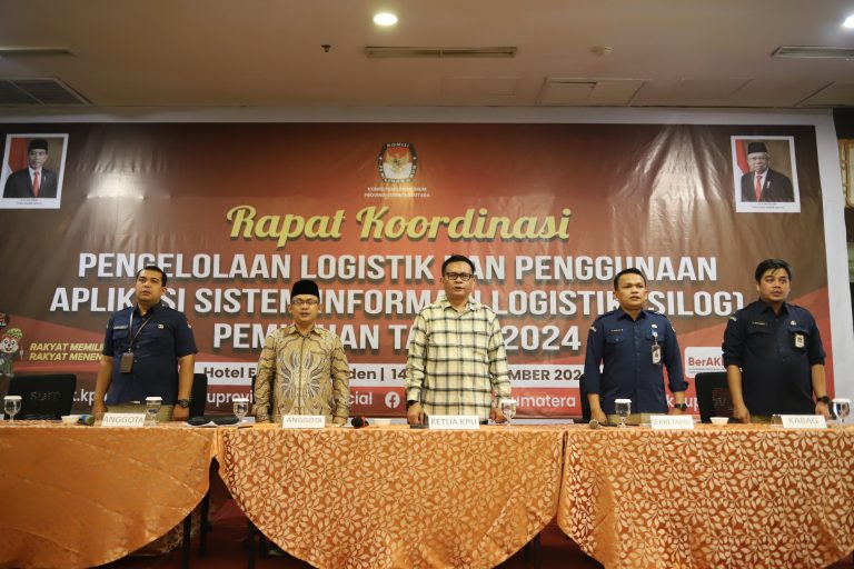 KPU Sumut Gelar Rakor Pengelolaan Logistik dan Penggunaan SILOG