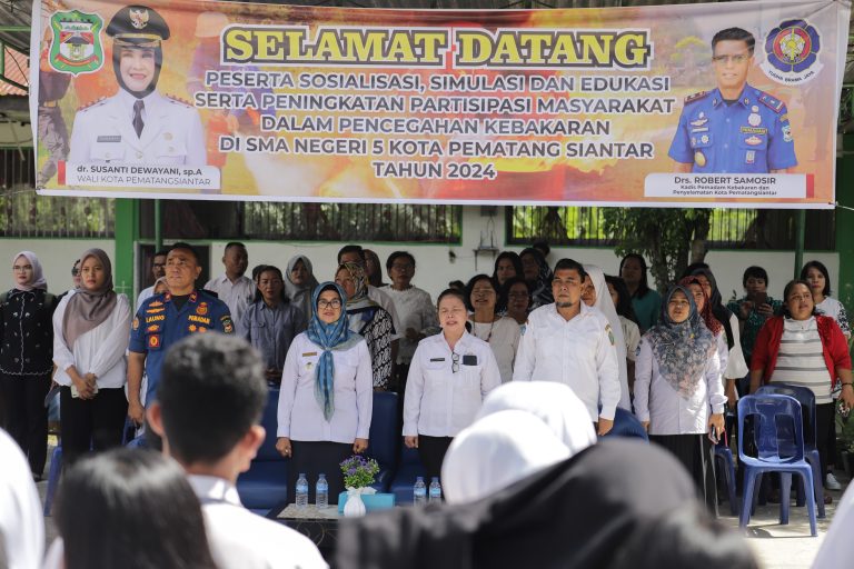 Pemko Siantar Edukasi Soal Pemadam Kebakaran ke Masyarakat