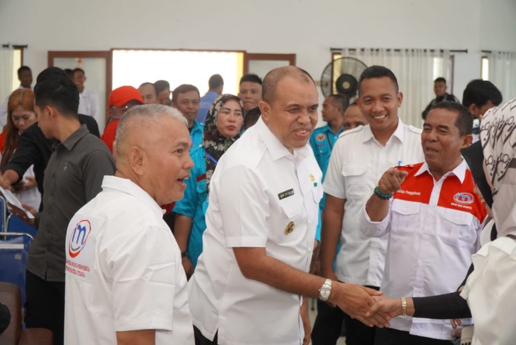 Pj Bupati Langkat Hadiri Pelantikan IMO