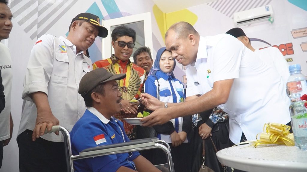 Pj Bupati Langkat Luncurkan Rumah Kolaborasi Disabilitas