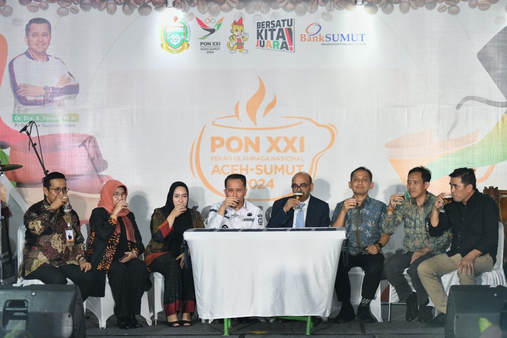 Pj Gubernur Sumut Agus Fatoni Launching Brand Tunggal 'Kopi Sumut'