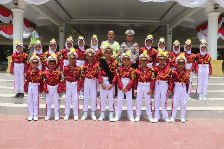 Sat Lantas Polres Langkat Rutin Latih Pocil