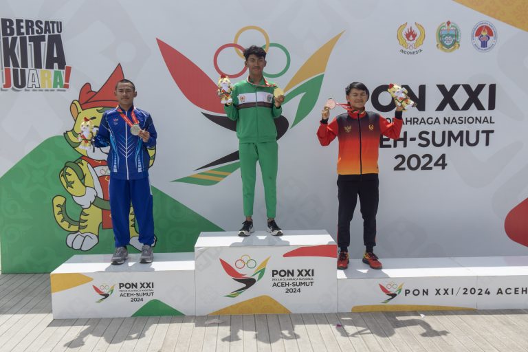 Sumut Berhasil Raih Emas di Road Race Jarak Pendek Putra