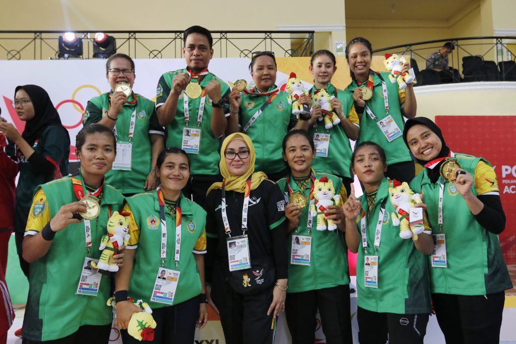 Sumut Sabet Emas Seven for Five Kabaddi Putri di PON 2024