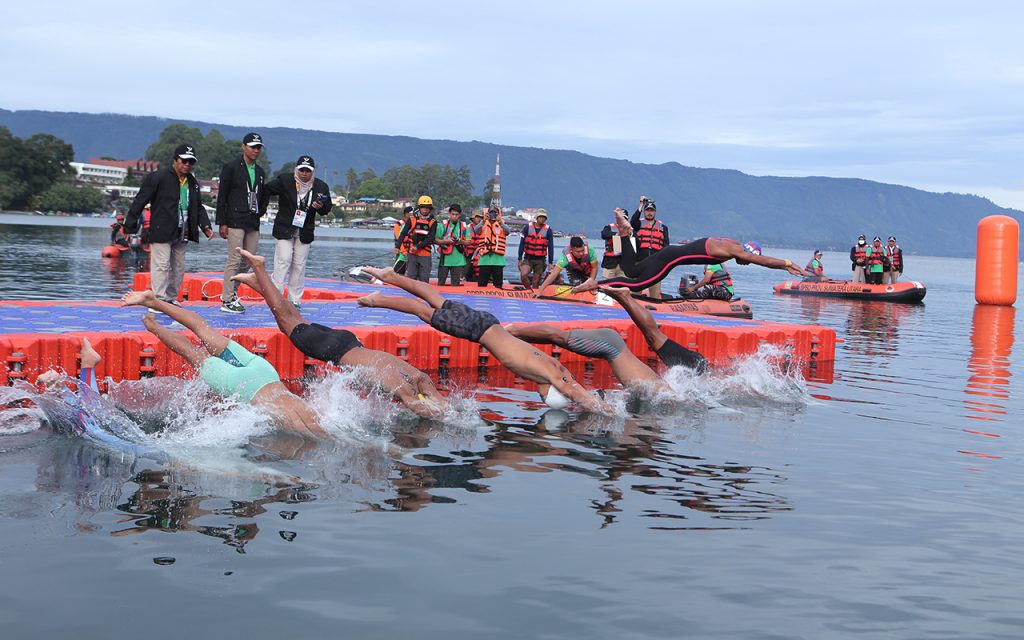 Sumut Target Ukir Sejarah di Lomba Renang Perairan Terbuka PON XXI