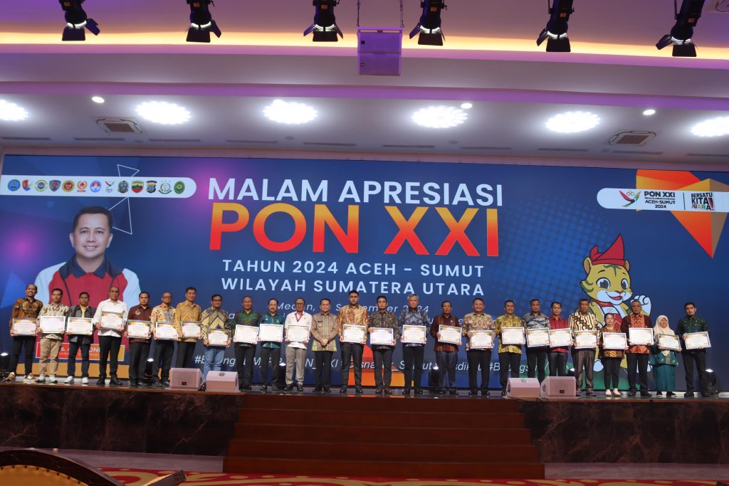 Volunteer PON XXI Aceh-Sumut Pecahkan Rekor MURI