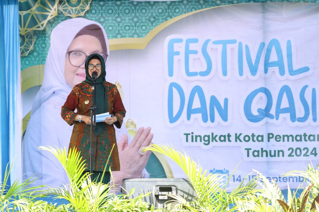 Walkot Susanti Buka Festival Seni dan Qasidah Tingkat Kota Siantar