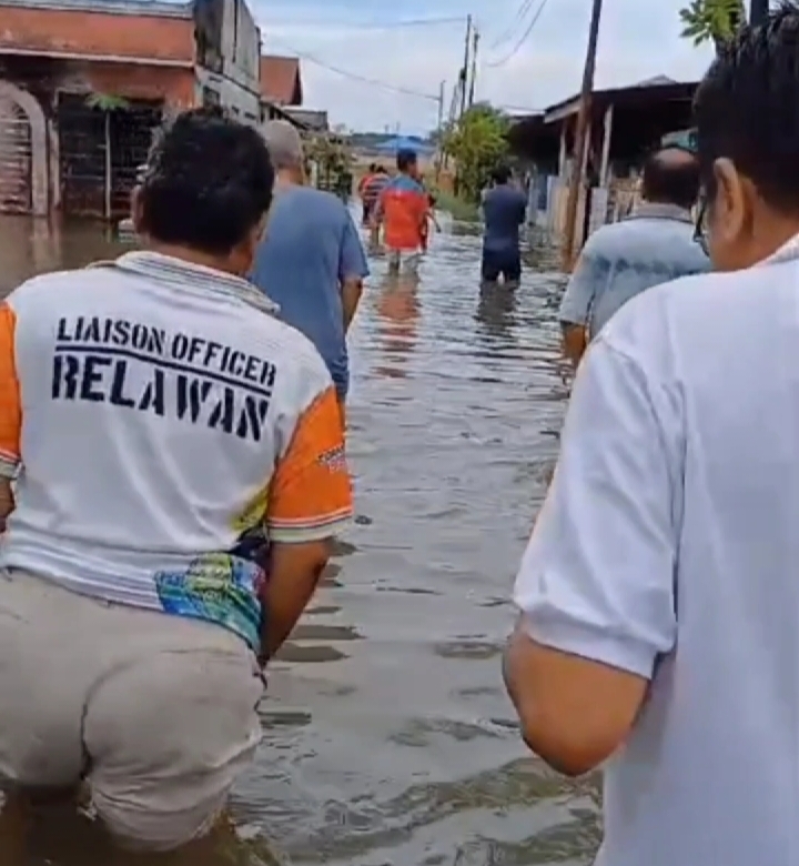 banjir di Medan Labuhan