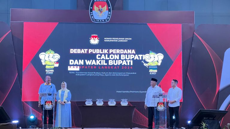 Debat Perdana Pilbup Langkat