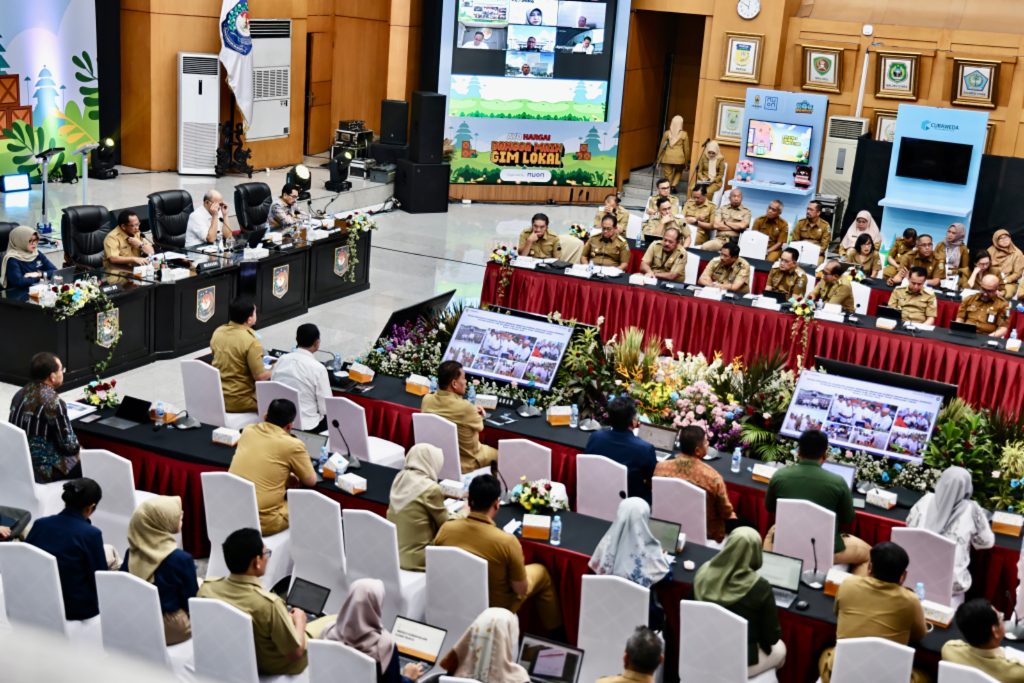 Pj Gubernur Sumut Hadiri Rakor Pengendalian Inflasi Tahun 2024 Bersama Mendagri