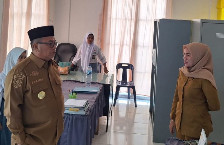 Pjs Bupati Sergai Parlindungan Pane Sidak ASN