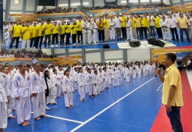 UKT Taekwondo Medan Diikuti 1763 Peserta