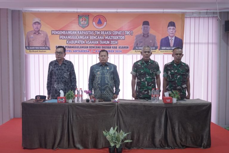 BPBD Asahan Gelar Sosialisasi Pengembangan Kapasitas TRC