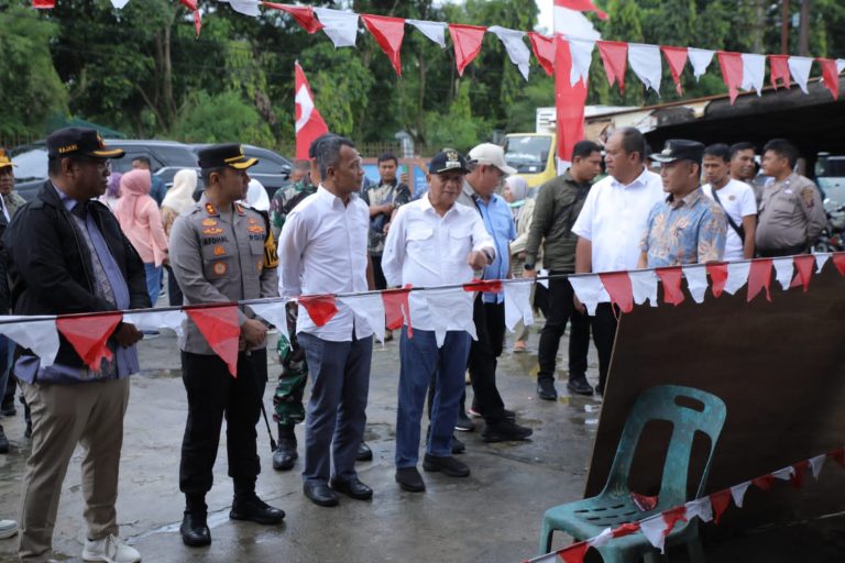 Bupati dan Wabup Asahan Tinjau Pilkada Serentak Tahun 2024