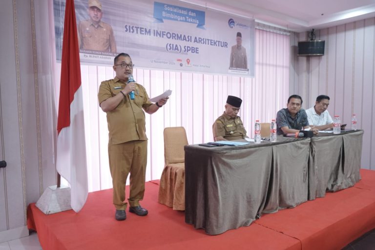 Diskominfo Asahan Gelar Sosialisasi dan Bimtek SIA SPBE