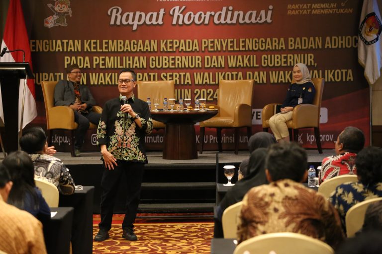 KPU Sumut Gelar Rakor Penguatan Kelembagaan