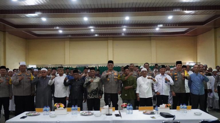 Kapolres Langkat Silaturahmi Bersama Alim Ulama