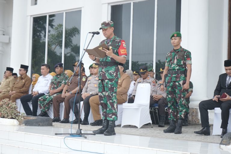 Pemkab Asahan Gelar Apel Kesiapan Pelaksanaan Pilkada Serentak Tahun 2024