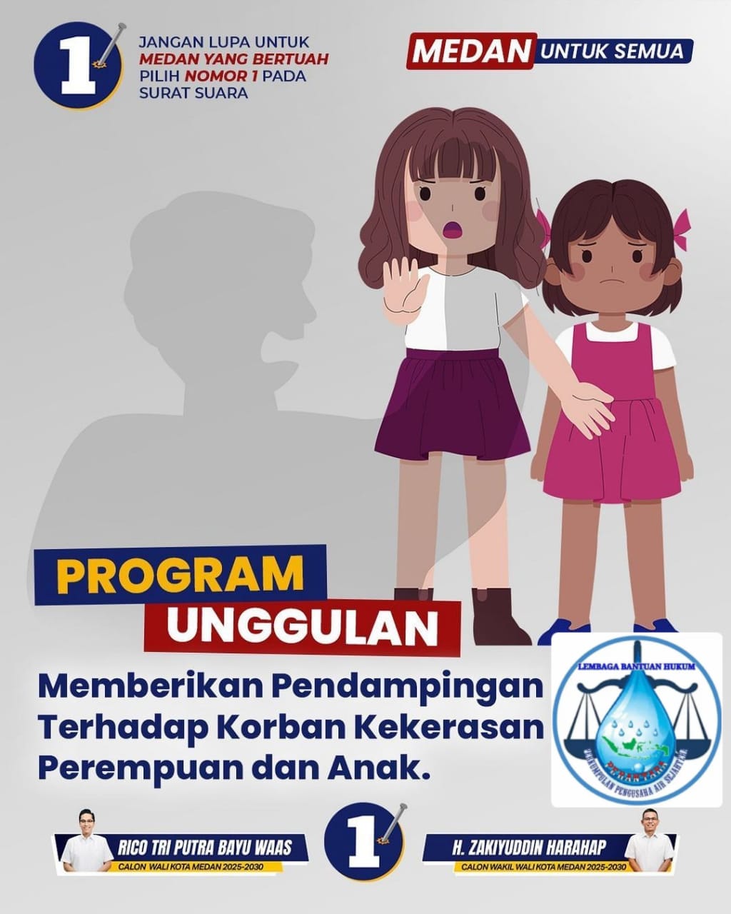 Perantara Indonesia Kota Medan Dukung Penuh Program Unggulan Rico & Zaki