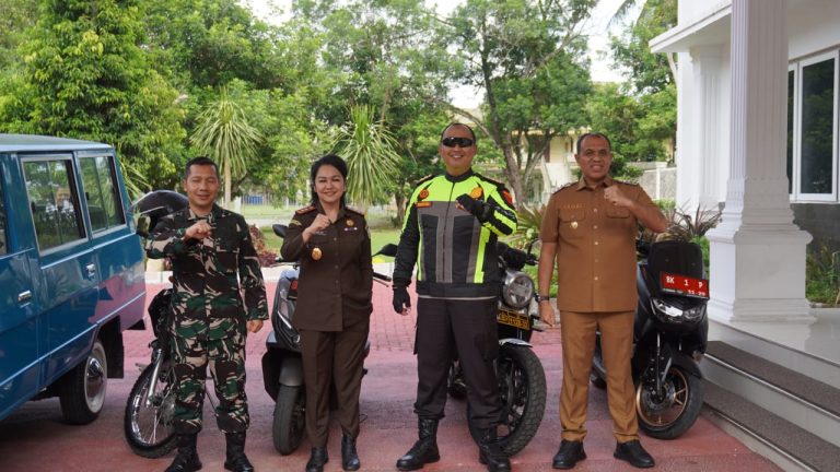 Pj Bupati Langkat dan Kapolres Langkat Pimpin Patroli Skala Besar untuk Jaga Kondusifitas Wilayah