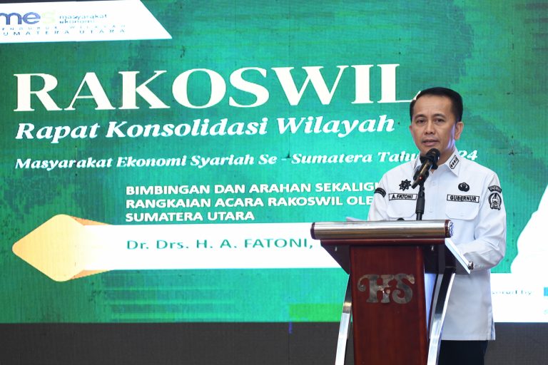 Pj Gubernur Sumatera Utara Agus Fatoni Buka Rapat Konsolidasi Wilayah