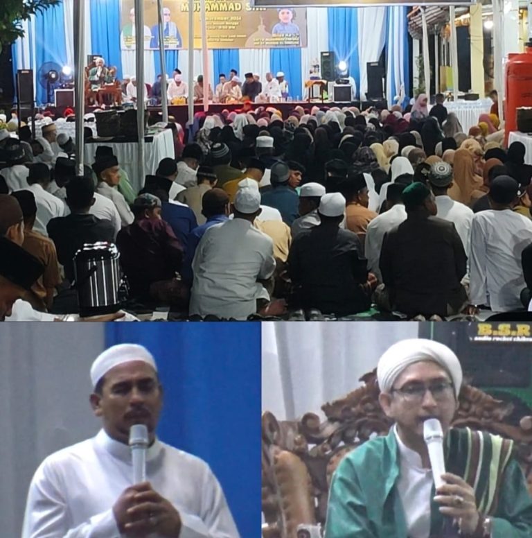 Ribuan Warga Hadiri Peringatan Maulid Nabi Muhammad SAW