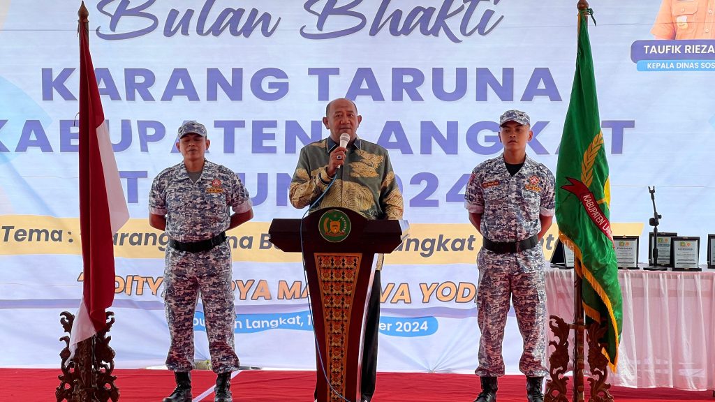 Syah Afandin hadiri Bulan Bhakti Karang Taruna 2024 Kabupaten Langkat