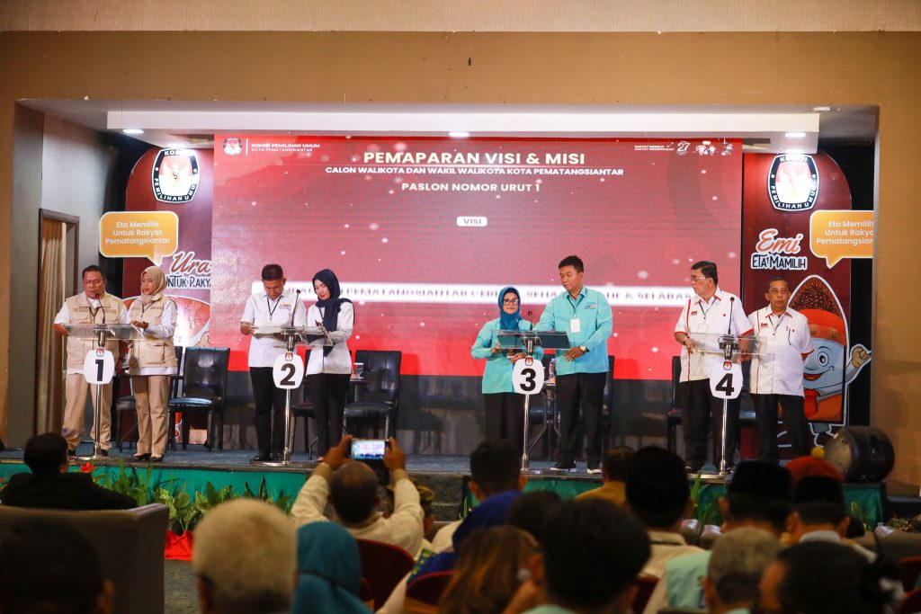 Undangan KPU Siantar Nonton Debat Publik