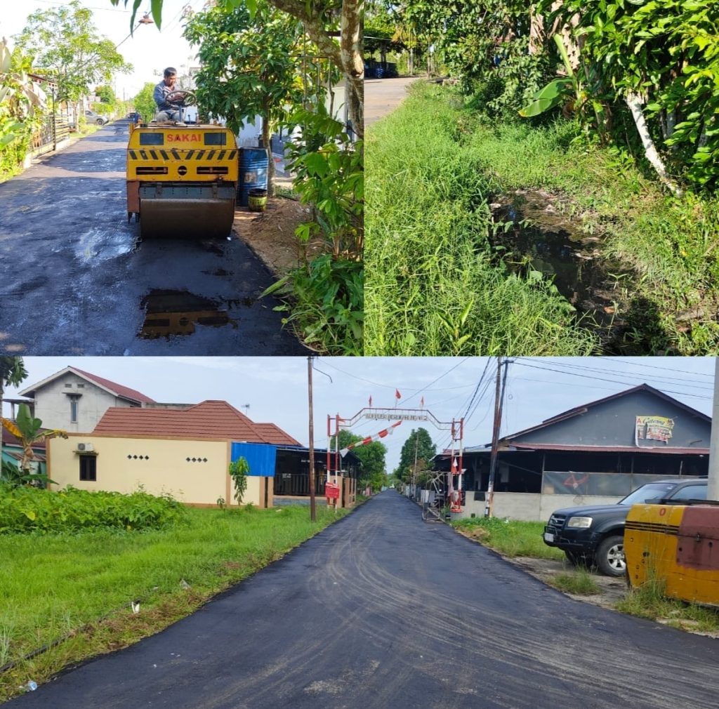 Warga Komplek Berdikari Indah 2 Sambut Positif Pengaspalan Jalan