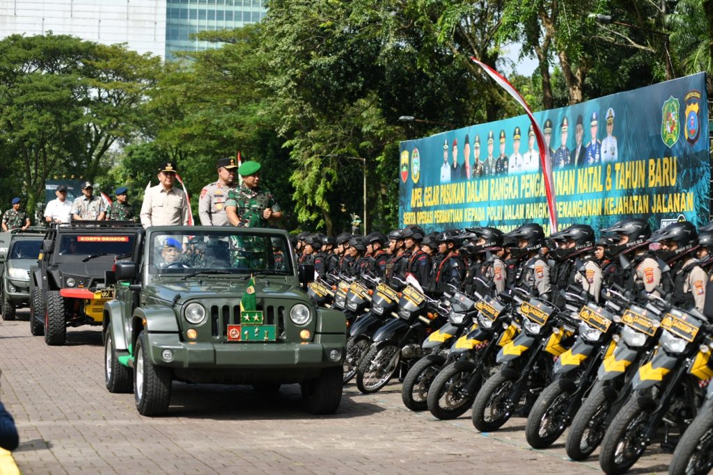 Apel Gelar Pasukan Pengamanan Nataru