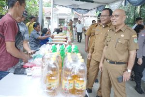 Bupati Asahan Buka Operasi Pasar Reguler dan Pasar Khusus