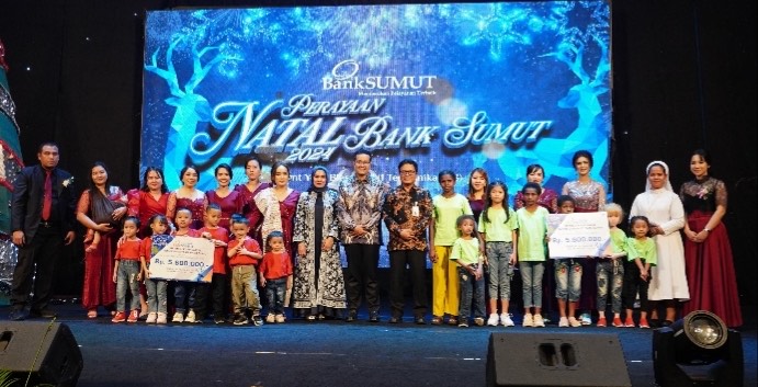 Dirut bank sumut hadiri Perayaan Natal