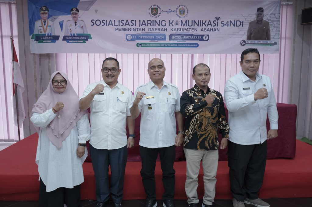 Ir Oktoni Buka Sosialisasi Jaring Komunikasi Sandi Pemda Kabupaten Asahan