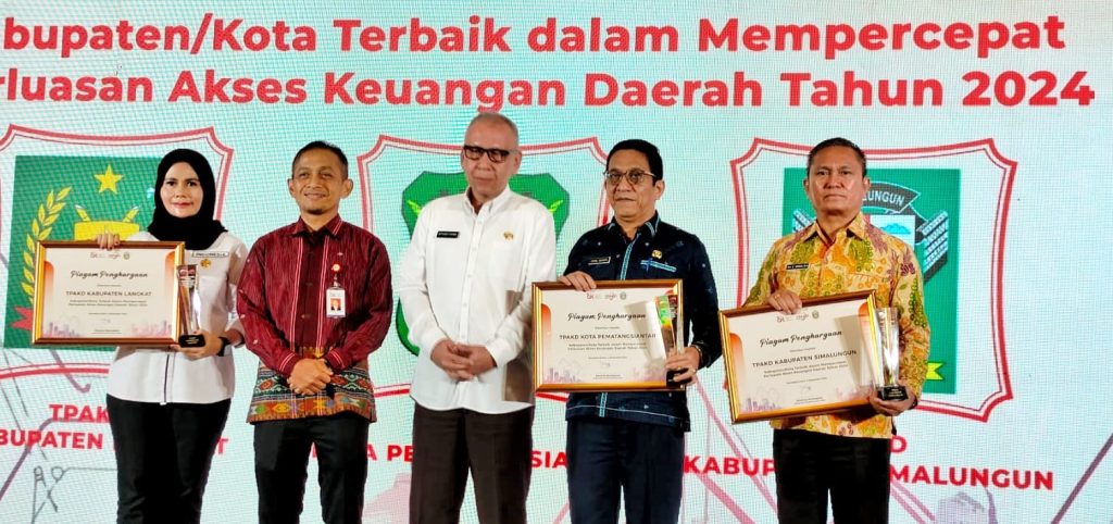 Pemkab Simalungun Terima Penghargaan TPAKD Tahun 2024