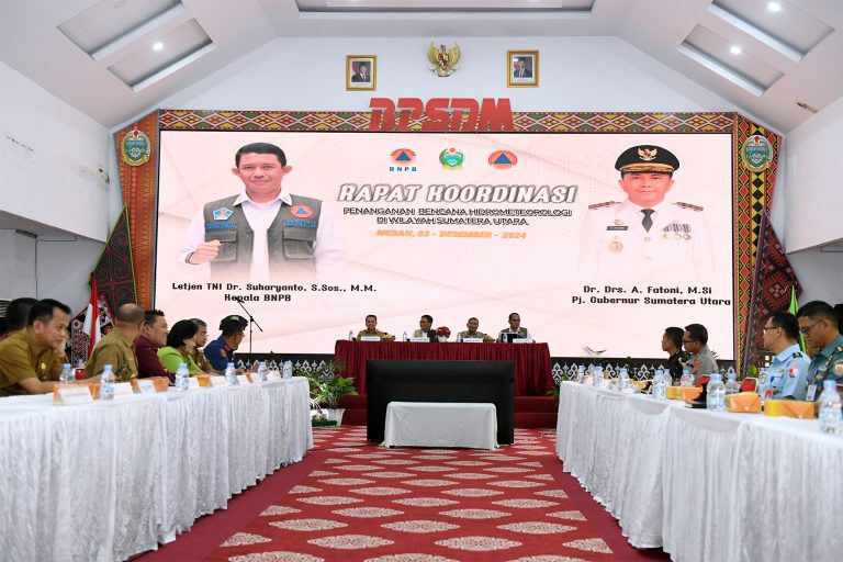 Pemprov Sumut Bersama Pihak Terkait Menyiapkan Rencana Antisipasi Longsor