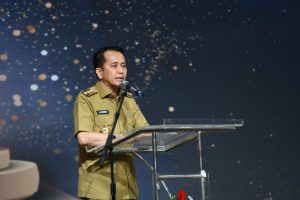 Pj Gubernur Agus Fatoni Hadiri KI Sumut Award 2024