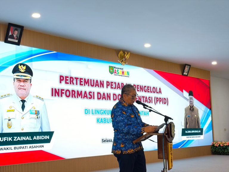 Sekdakab Asahan Buka Pertemuan PPID Tahun 2024