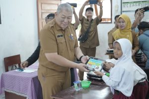 Sekdakab Asahan Launching Gerakan Serentak Uji Coba Makanan Gratis