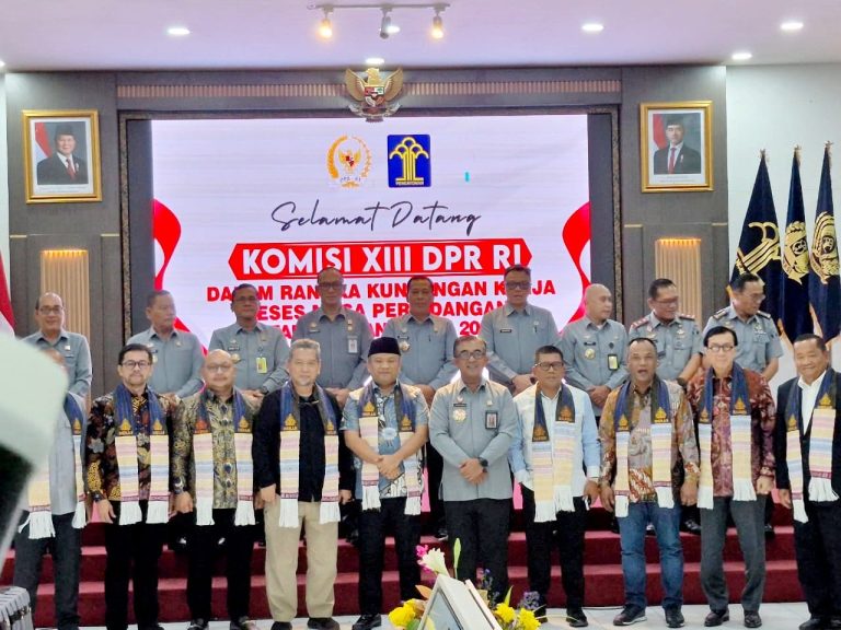 Sugiat Santoso Pimpin Kunker Komisi XIII DPR RI ke Kanwil