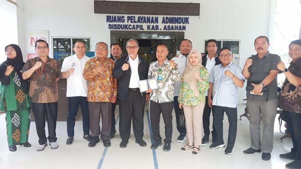 Disdukcapil Asahan Terima Kunker Komisi A DPRD Provsu