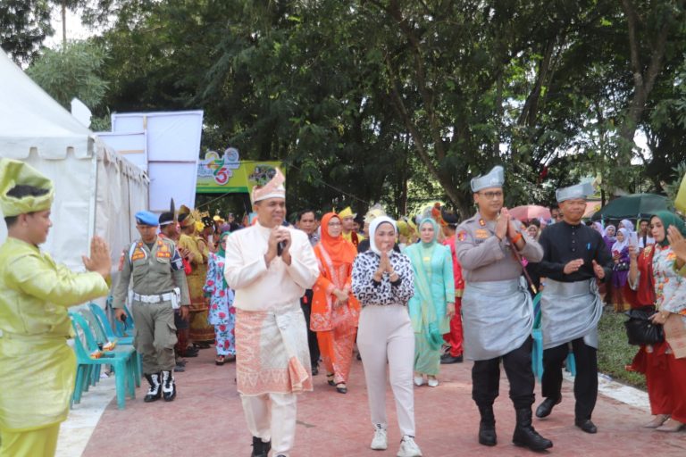 Kapolres Langkat menghadiri Resepsi Peringatan Hari Jadi Kabupaten Langkat