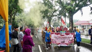 Pj. Bupati Langkat Resmi Lepas Karnaval Budaya 14 Etnik