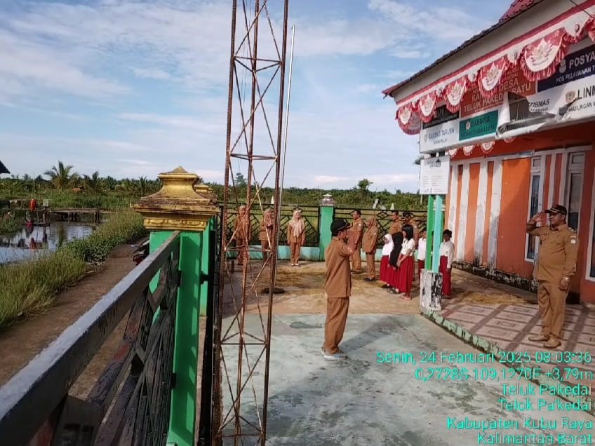 Apel Pagi Pemerintah Desa Teluk Pakedai Satu