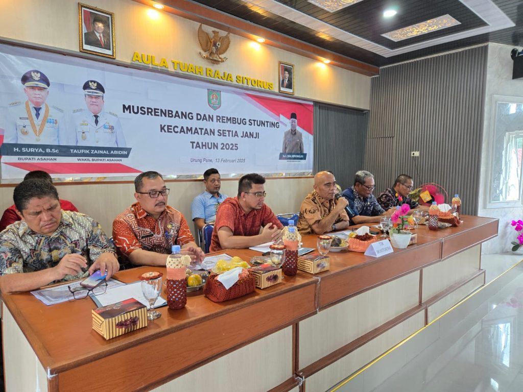 Bupati Asahan Buka Musrenbang Kecamatan Tahun 2025