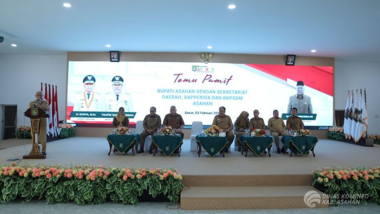Bupati Asahan Kembali Temu Pamit dengan Para OPD