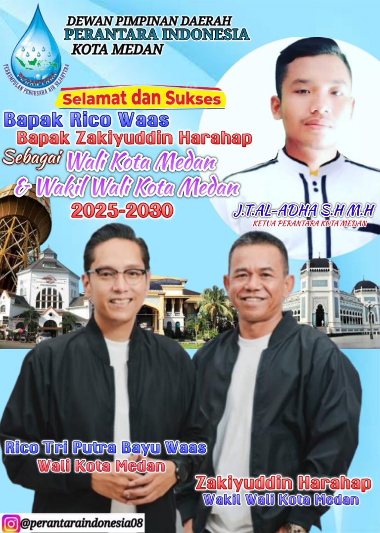 DPD Perantara Ucapkan Selamat ke Walikota & Wakil Walikota Medan