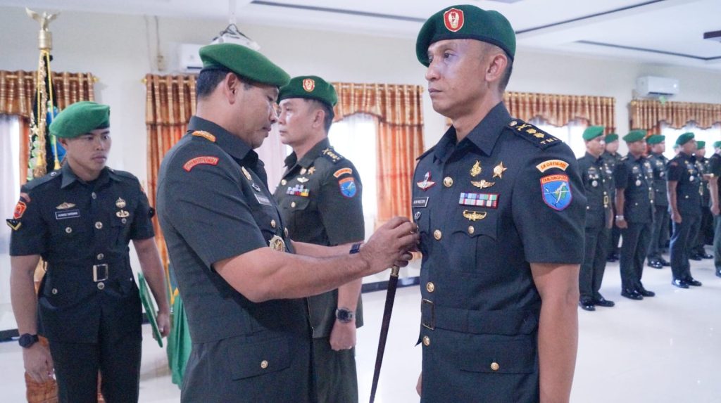 Danrem 121Abw Brigjen TNI Purnomosidi, Pimpin Sertijab dan Tradisi
